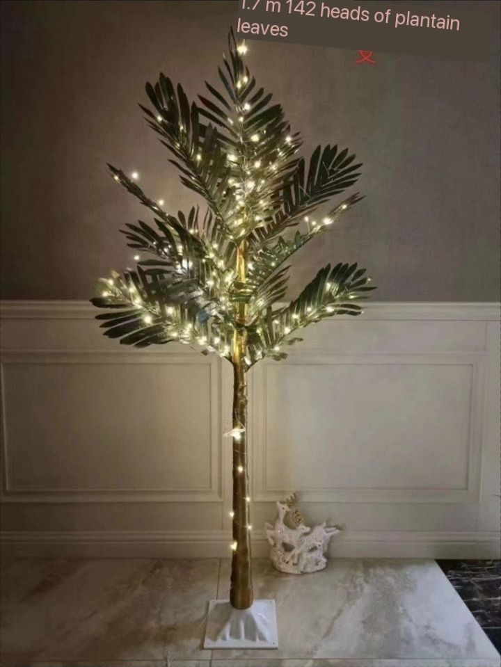 Green coconut led tree - Natural look led tree with beautiful waterproof leds