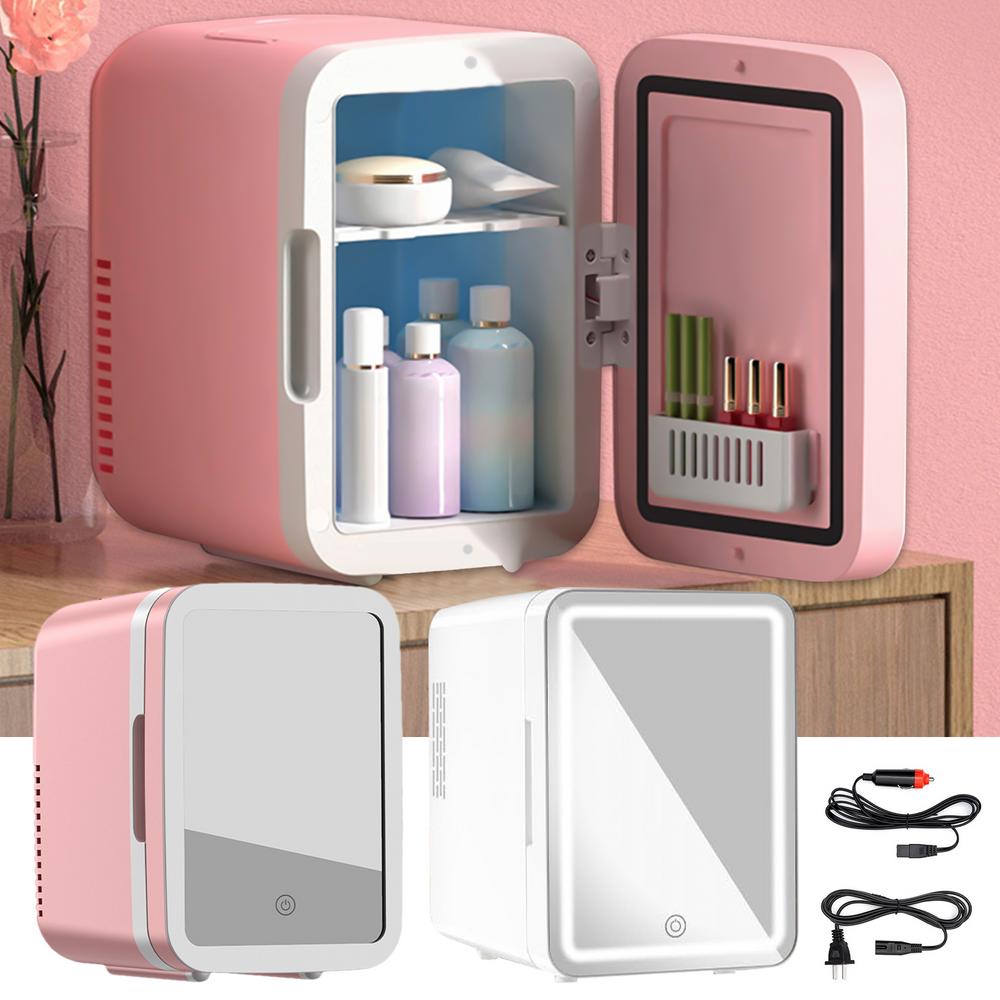 Mini Makeup Fridge : AC/DC Cooler & Warmer for Beauty & Skincare | Home & Car Use