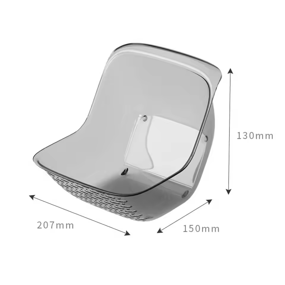 Acrylic Multipurpose Drain Basket