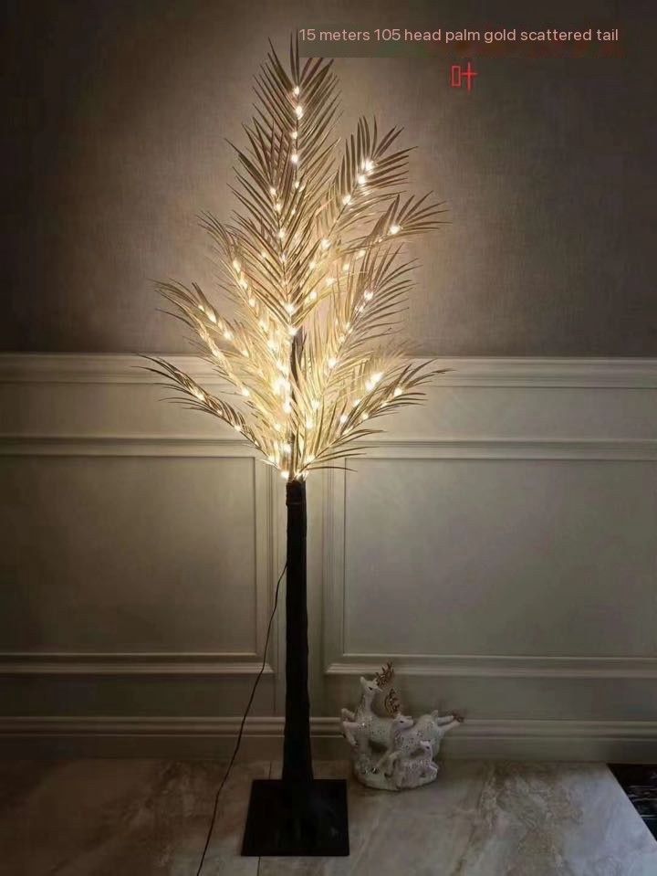 Brown coconut tree - Natural look led tree with beautiful waterproof leds
