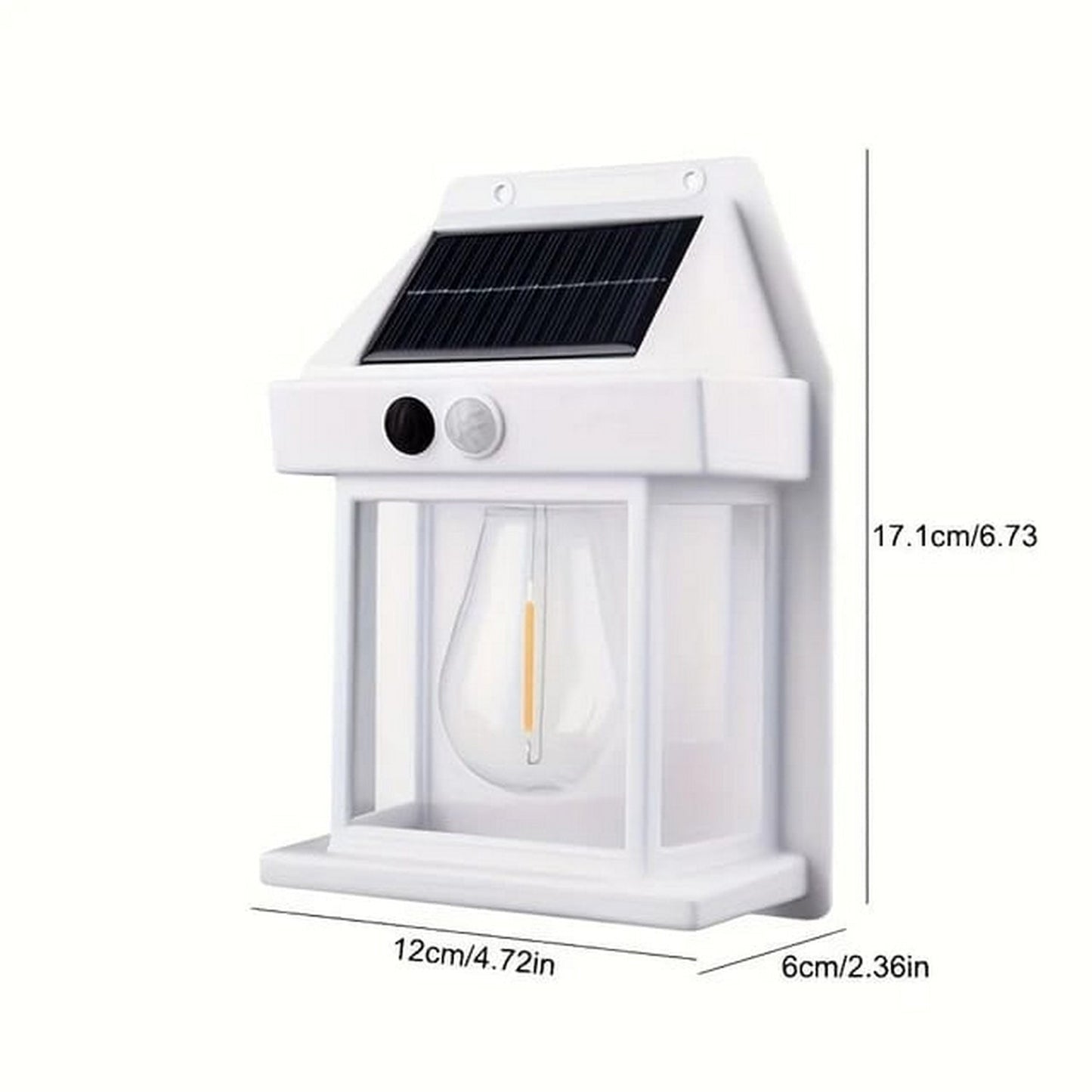Rechargeable Solar led wall lamp - Solar Sensor led lamp