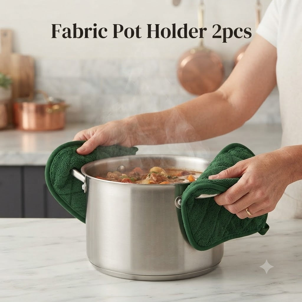 Premium Quality Fabric Pot Holder (Pair)