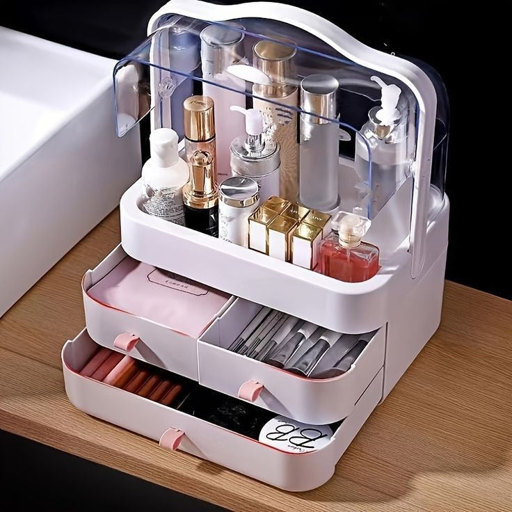 Cosmetic Organizer With Drawer