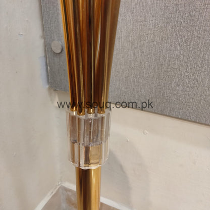 Cone Style Corner Golden stand Lamps  - Home decoration Lamps