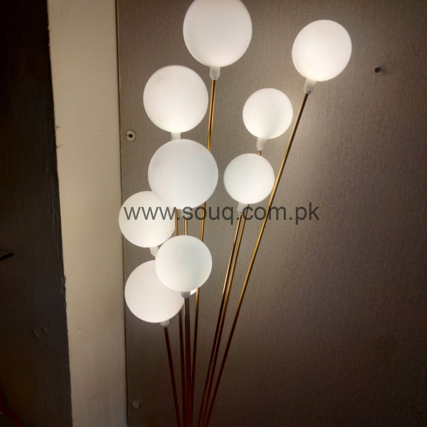 Round Corner Golden stand Lamps  - Home decoration Lamps