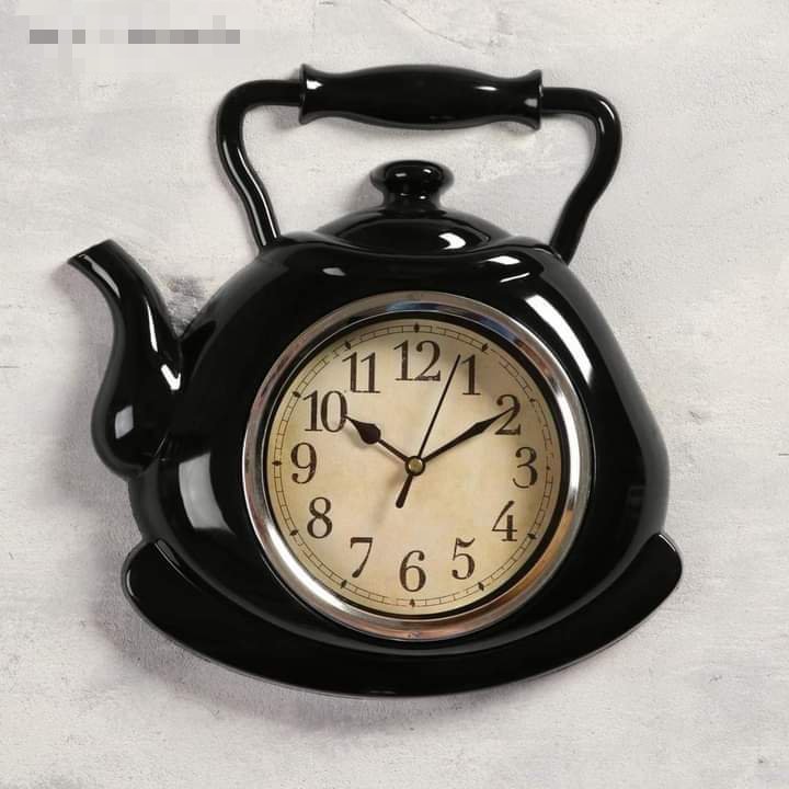 Premium Imported Italian Design Kettle Wall Clock (12-Inch)