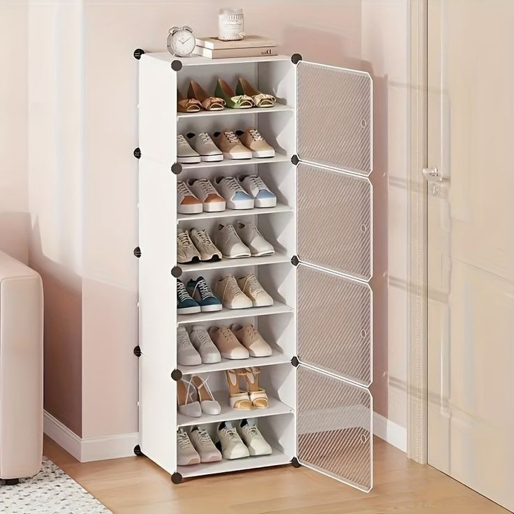 Attachable Cube Cabinets & Shoes Rack