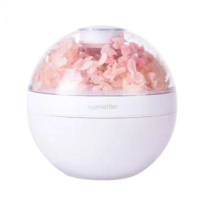 Flower Humidifier, Large Capacity Quiet Cool Mist Humidifier,