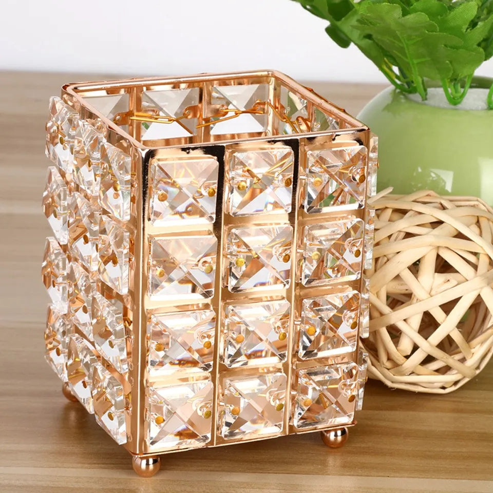 Crystal Brush Holder