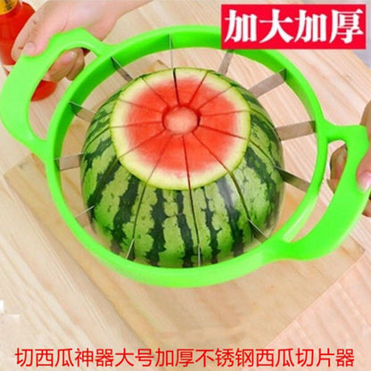 Stainless steel watermelon slicer