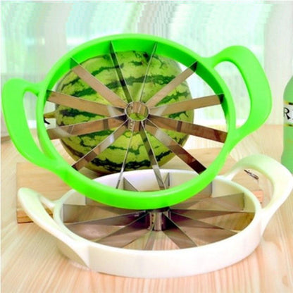 Stainless steel watermelon slicer