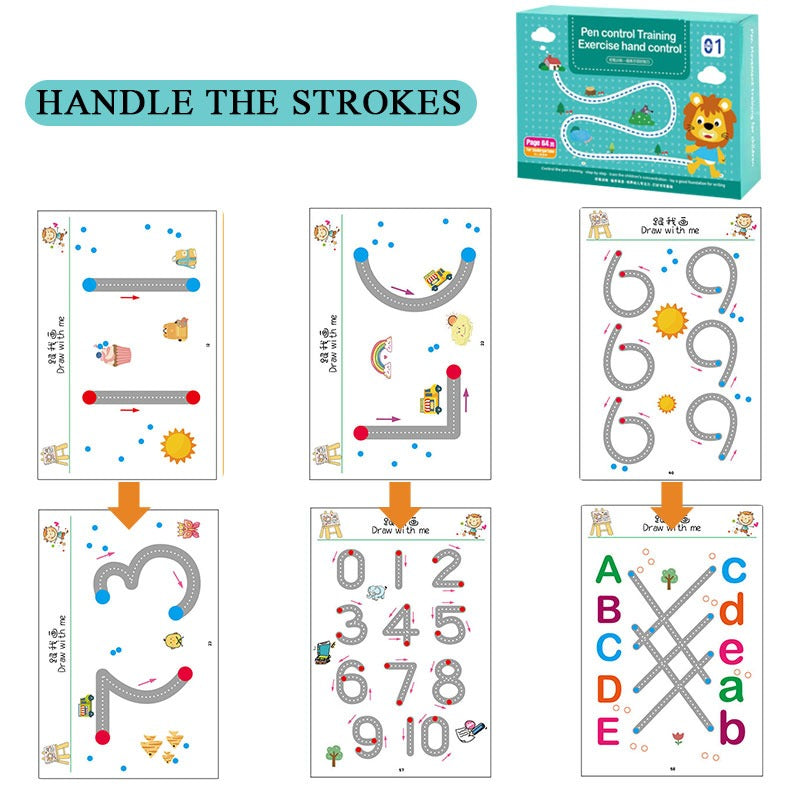 Children Reusable Practice Copybook