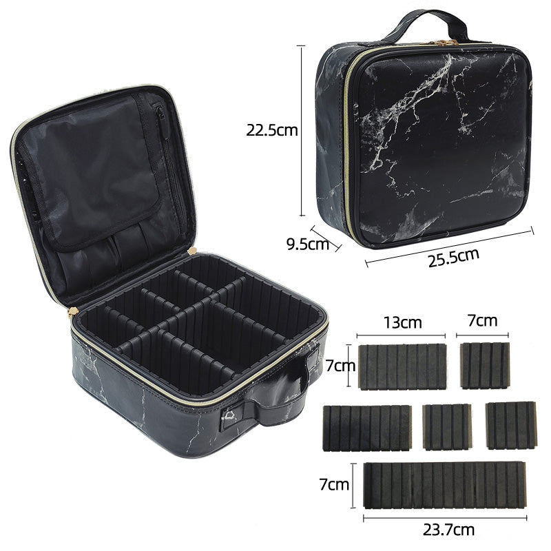 Double Layer Portion Cosmetic Bag