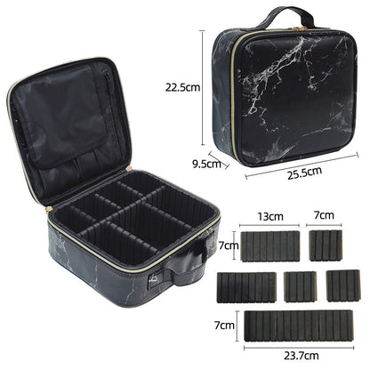 Double Layer Portion Cosmetic Bag