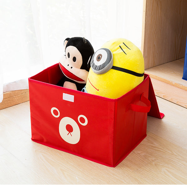 Cloth Cartoon Bear Storage Box
