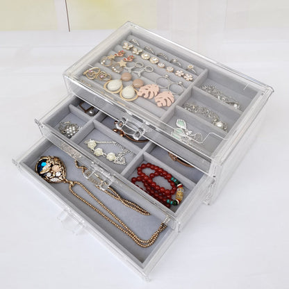 Acrylic Drawer Jewelry Organizer