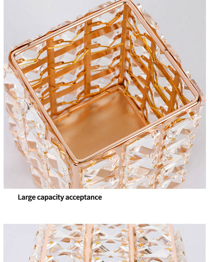 Crystal Brush Holder