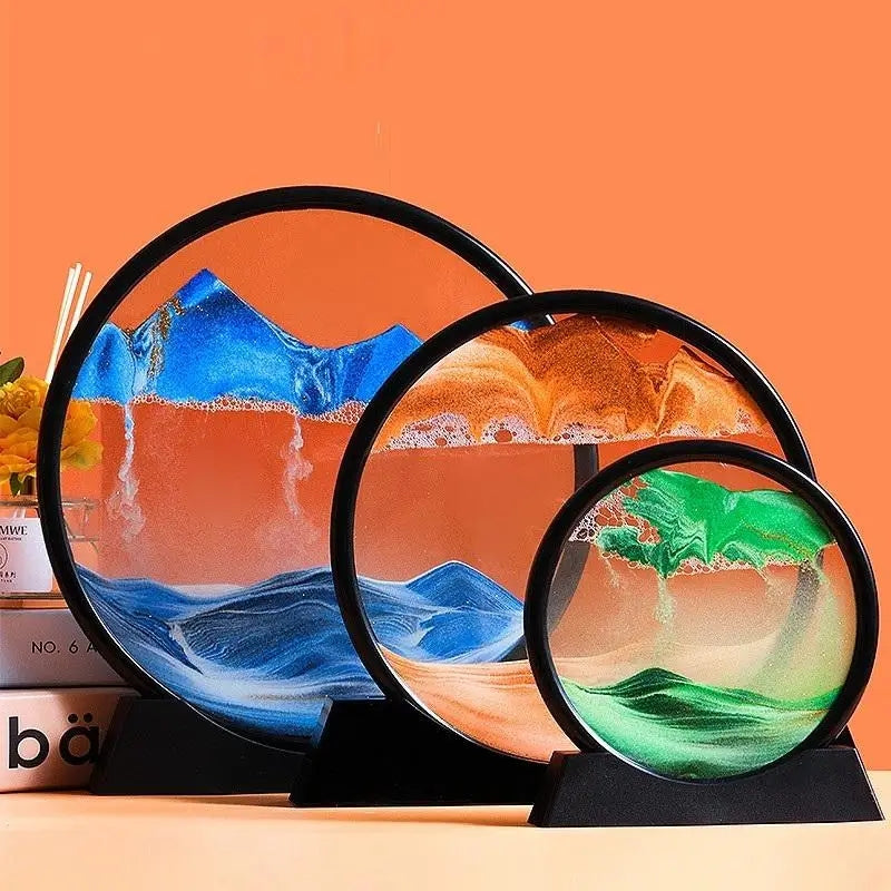 3D Moving Sand Art Home Decor