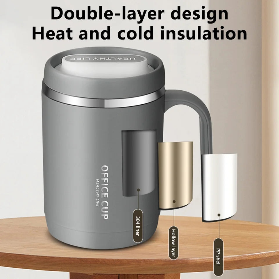 Insulated Coffee Mug With Handle 500 ml