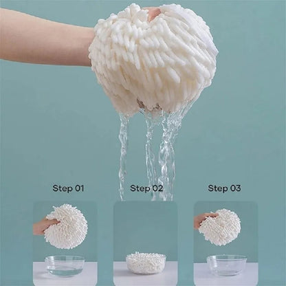 Microfibre Round Hand Towel