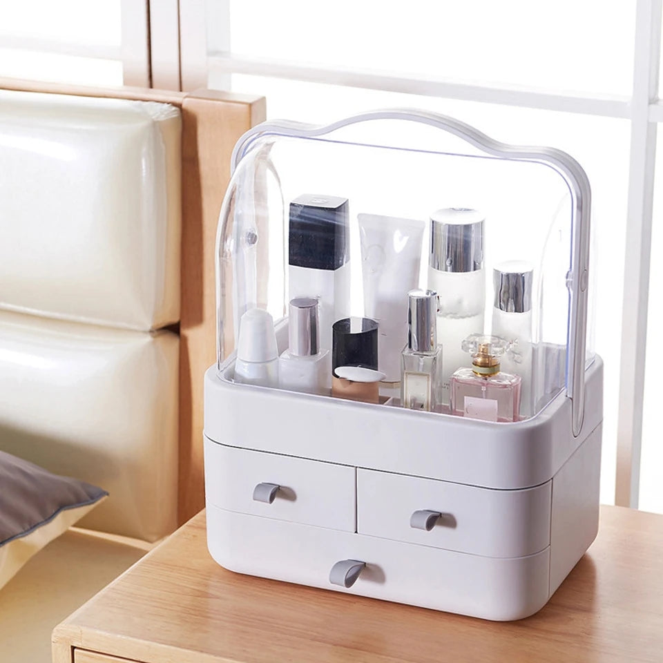 Cosmetic Organizer With Drawer