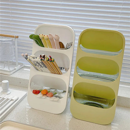 3 Layer Storage Box Chopstick Holder