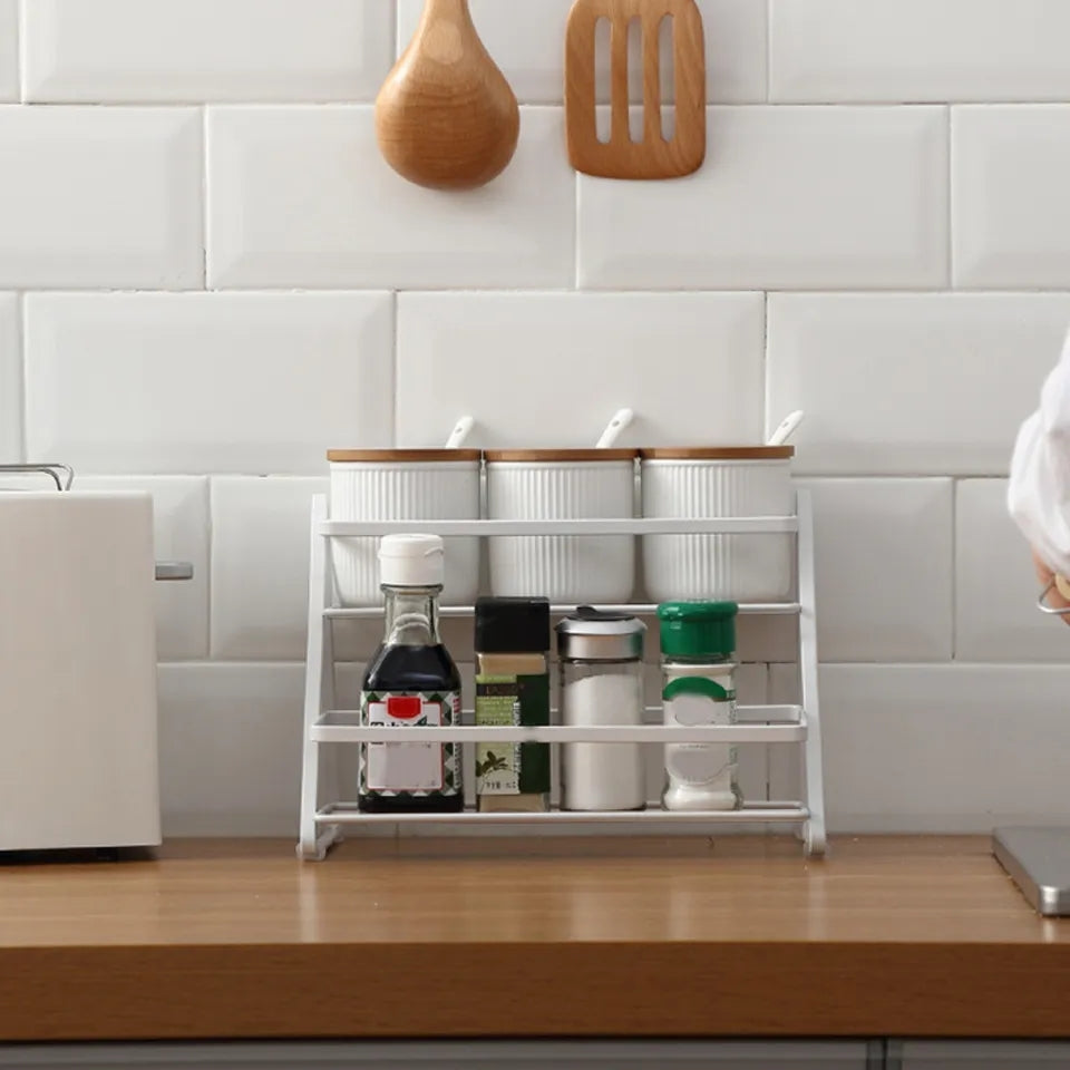 2 Layer Organizer Rack (Only Black Color)
