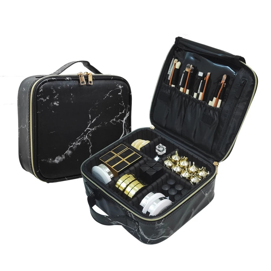 Double Layer Portion Cosmetic Bag