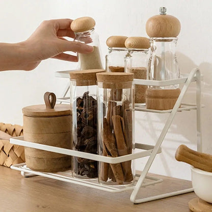 2 Layer Organizer Rack (Only Black Color)