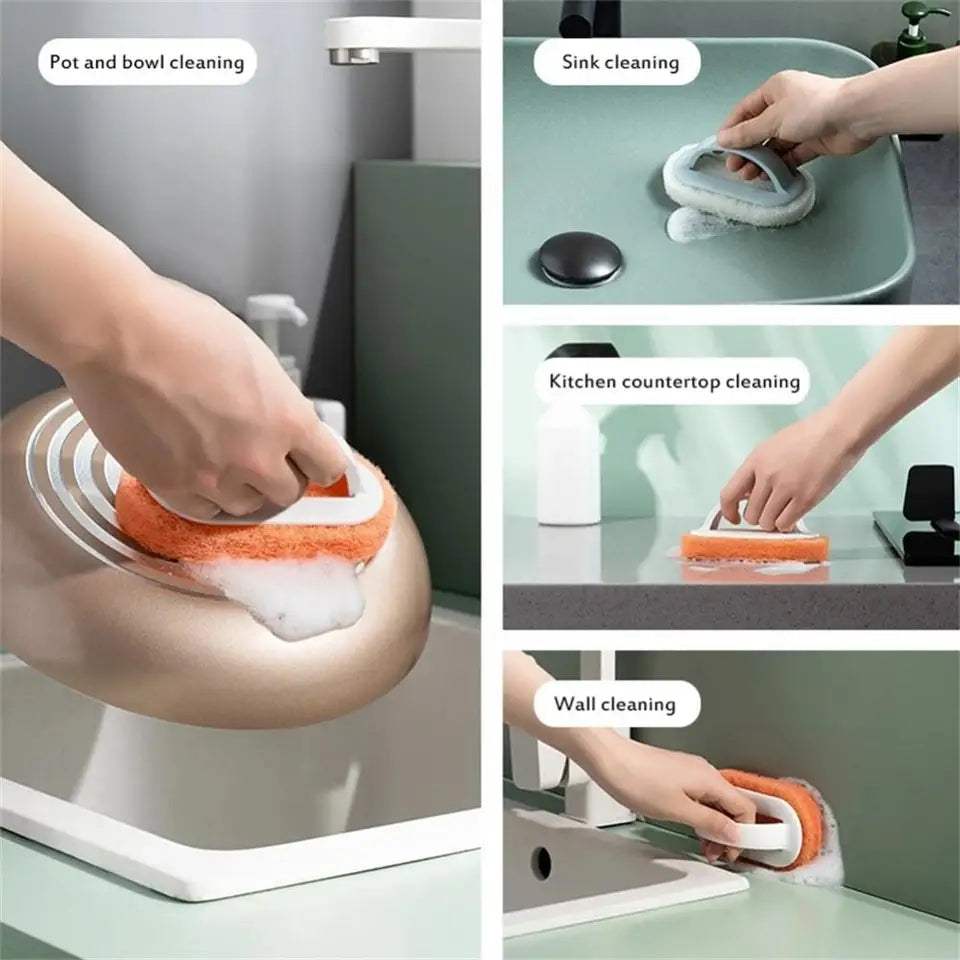 Multipurpose Handle Sponge Brush