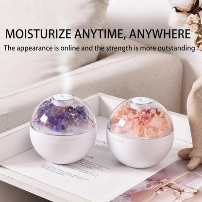 Flower Humidifier, Large Capacity Quiet Cool Mist Humidifier,