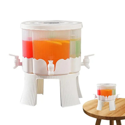 Juice dispenser with stand