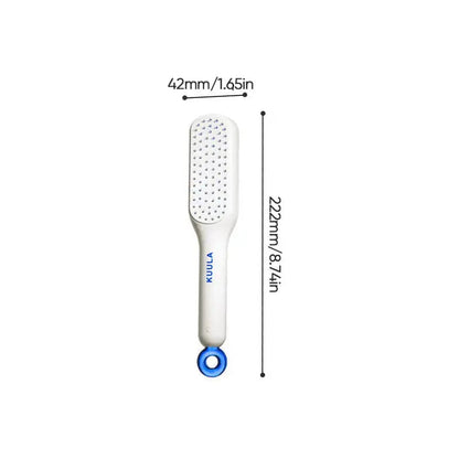 Multipurpose Self Cleaning Hairbrush