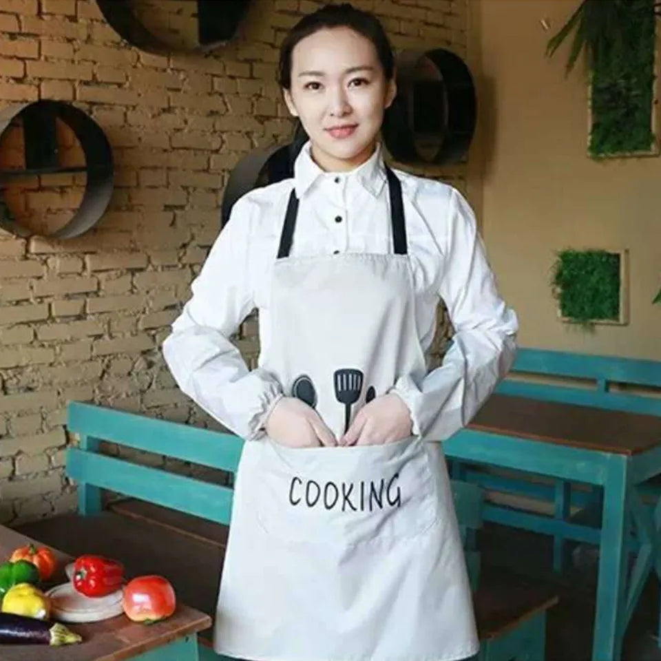 Kitchen water proof apron adjustable for women and men