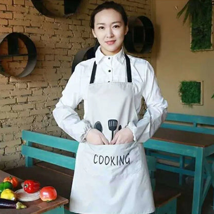 Kitchen water proof apron adjustable for women and men