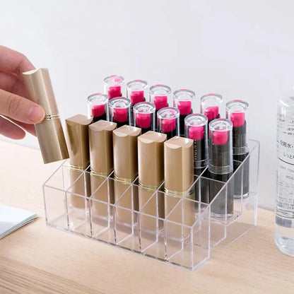 Lipstick Holder, 24 Grid Organizer