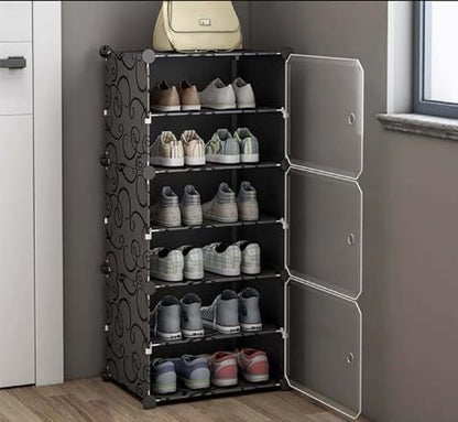 Attachable Cube Cabinets & Shoes Rack