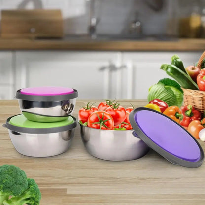 3pcs Set Stainless Steel Bowl