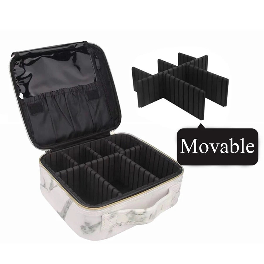 Double Layer Portion Cosmetic Bag