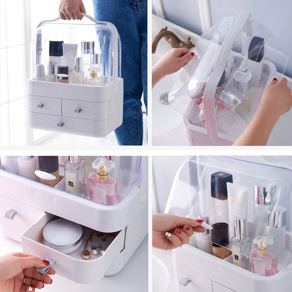 Cosmetic Organizer With Drawer