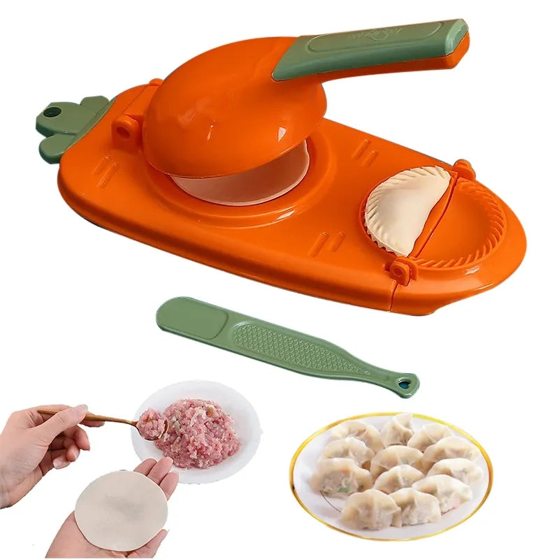 Plastic body Two in One Dumpling Maker