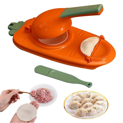 Plastic body Two in One Dumpling Maker