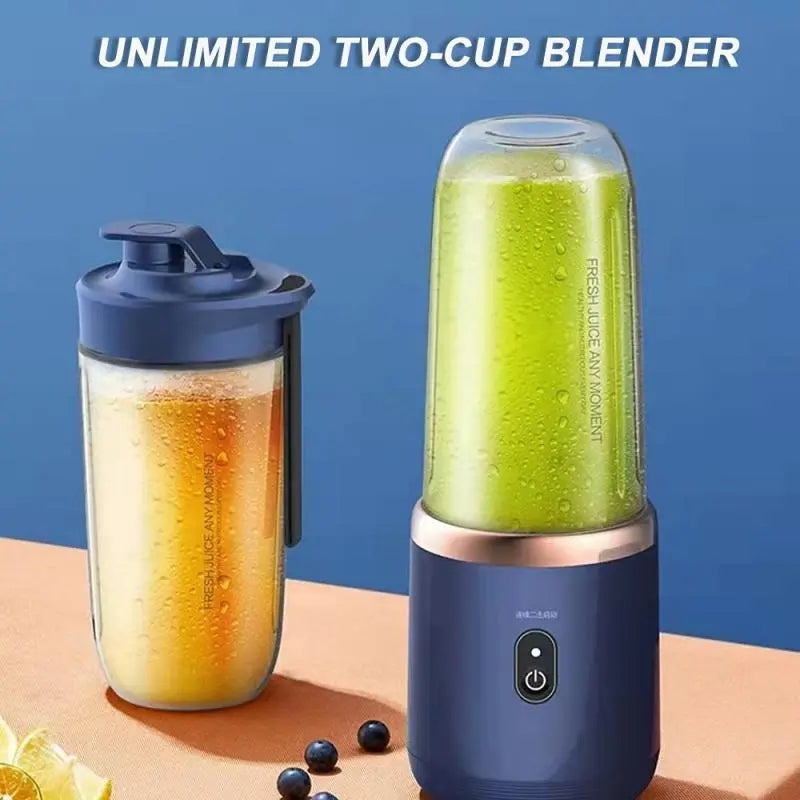 6 Blades Usb Juicer With 300ml Glass