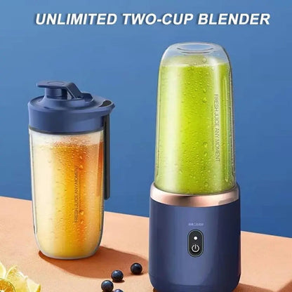 6 Blades Usb Juicer With 300ml Glass