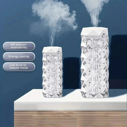 USB Essential Oil Diffuser with 7-Color Light Cool Mist Humidifier