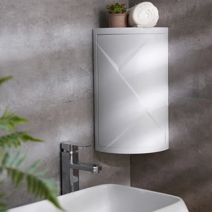 Bathroom Rotating triangle rack suction wall storage dustproof and waterproof rack