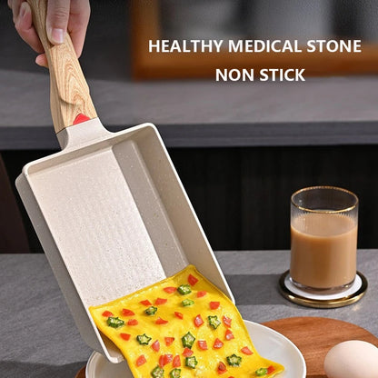 Nonstick Frying Pan Marble Coating