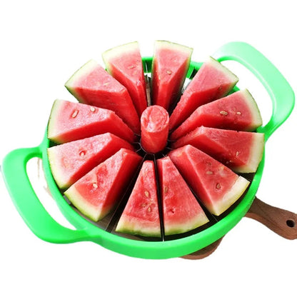 Stainless steel watermelon slicer