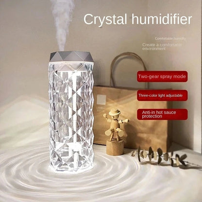 USB Essential Oil Diffuser with 7-Color Light Cool Mist Humidifier