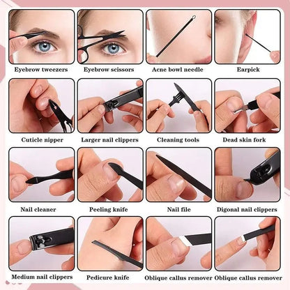 16pcs Nail Care Tool Set